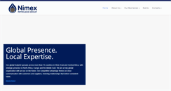 Desktop Screenshot of nimex-petroleum.com